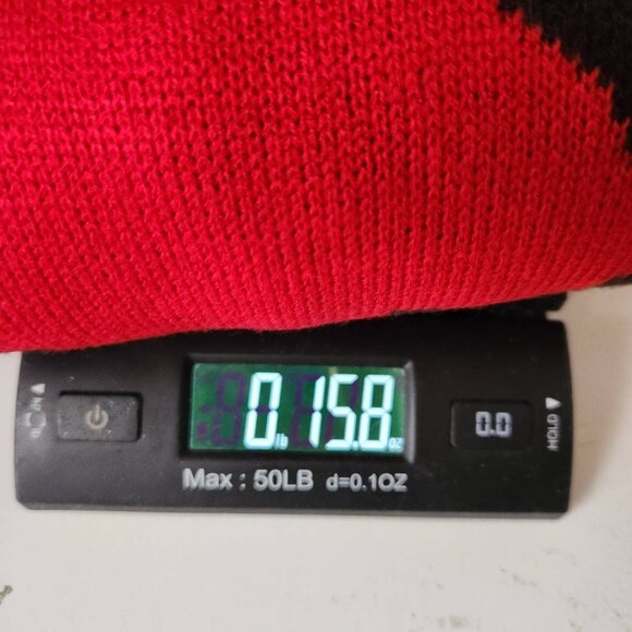 Light-Up Reindeer Sweater With LED Nose Red Size XL - Picture 14 of 14